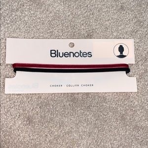 Black and pink velvet choker necklaces